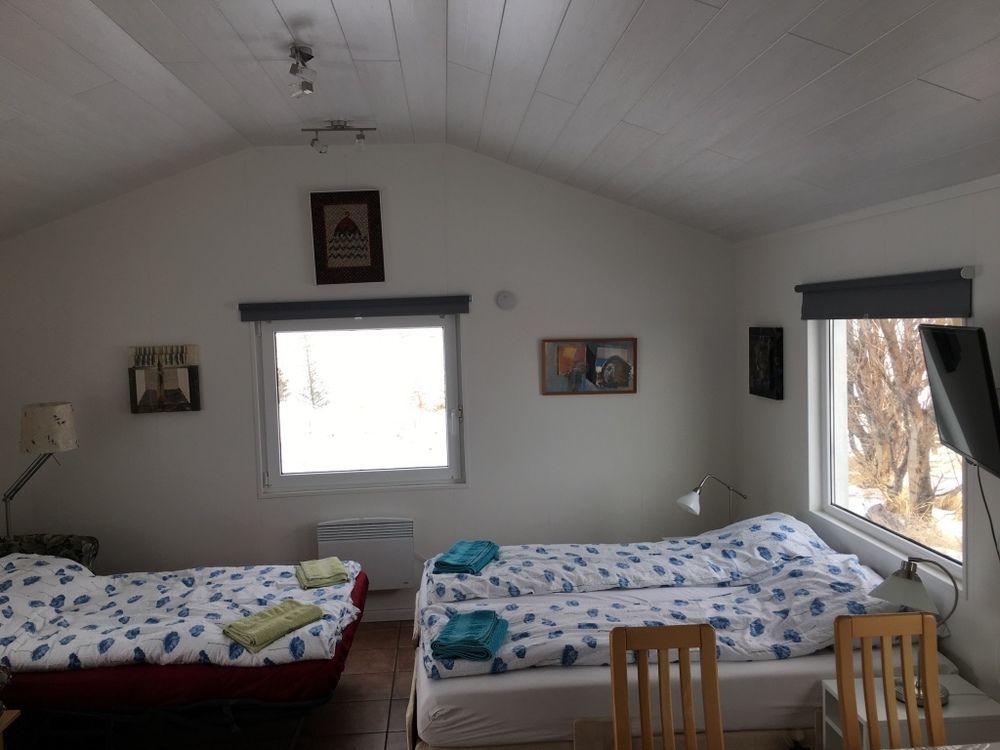 Laekjarkot Rooms And Cottages With Kitchen Borgarnes Bagian luar foto